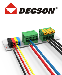 Kontakt zu Ihrer Leiterplatte: Anschlussklemmen von DEGSON