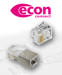 Für Ihre individuelle Konfektion: Die Modular-Stecker von econ connect