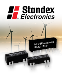 Kompakte Bauform: Die DIP und SIL Reed Relais von Standex Electronics