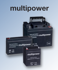 Power an jedem Ort: Die Bleiakku-Serien von Multipower