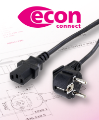 Unter Spannung: Die Netzkabel von econ connect