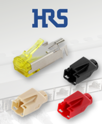 Gut vernetzt mit den geschirmten RJ45-Steckverbindern von Hirose